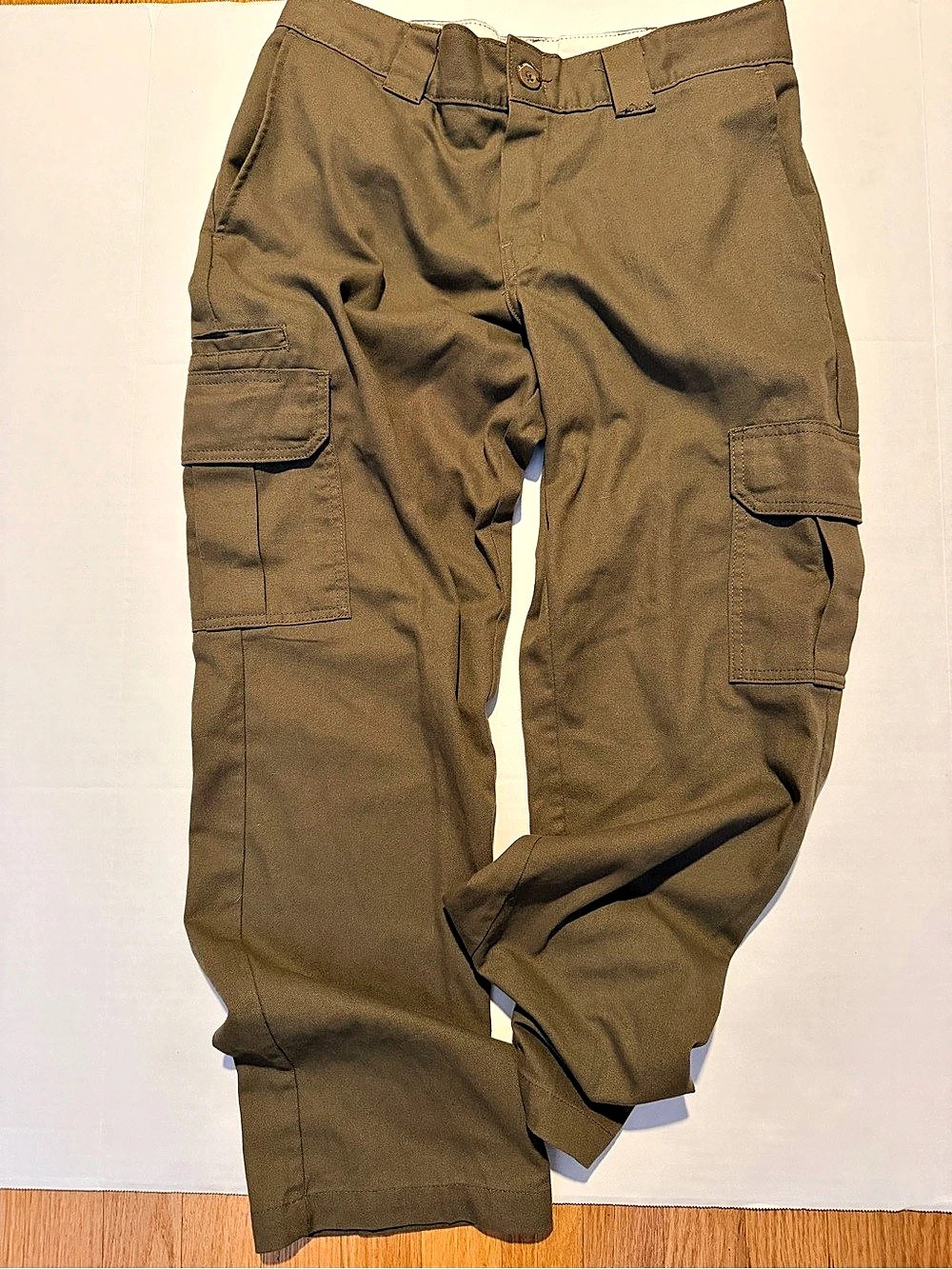 Dickies Regular Straight Cargo Pants Brown Waist 32x30